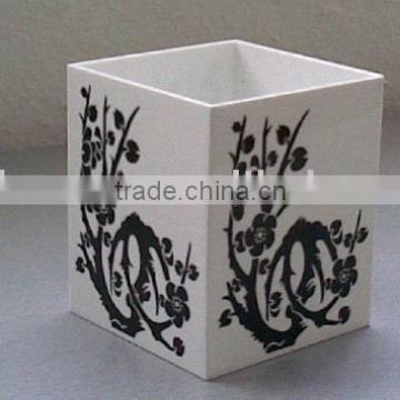 Acrylic craft /gift pen container