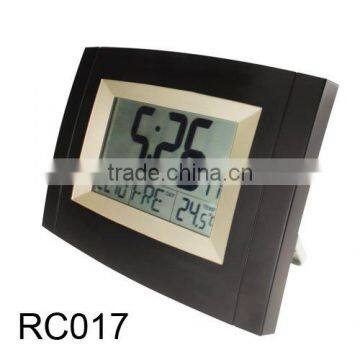 Radio Controlled Wall Clock With Stand (RC017)