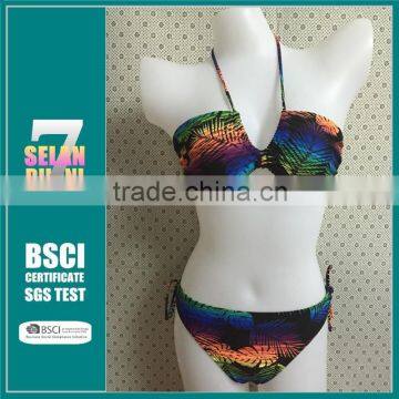 Hot Selling Wholesale Insert CUP Swimwear Italian Bikini With Strappy Top quality