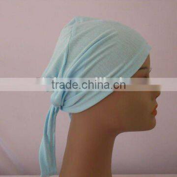 Cotton Jersey Bonnet Cap Muslim Bandanna Underscarf X-QM88 photo-4