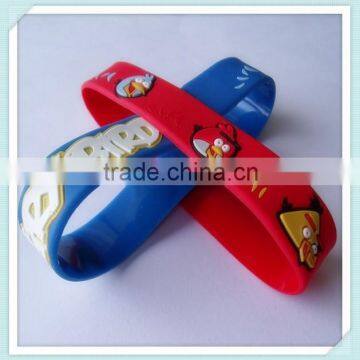 New Products-cartoon Soft Pvc Rubber Bracelet for Kids Gifts