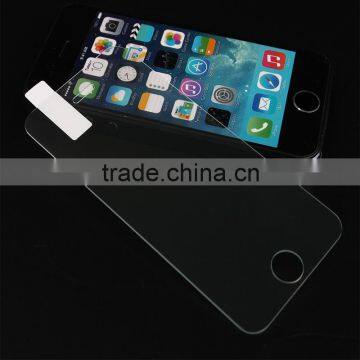 Mobile Phone Use 2.5D ARC Edge Clear Tempered Glass Protector for Iphone 5S