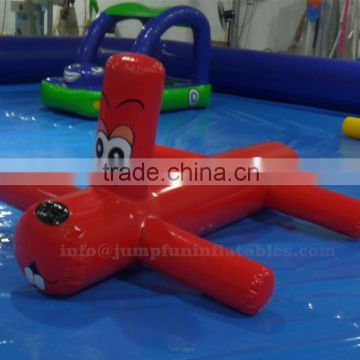 Inflatable floating dog children water games,Swimming pool inflatable water games