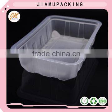 Plastic Clear or Semi-transparent Blister Food Tray Container