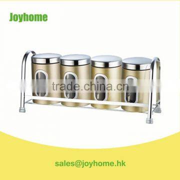 China wholesale high quality kitchen canister see through canister