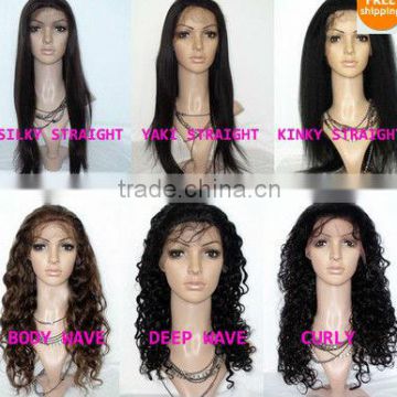 stock - romance curly wigs - lace frontal wigs synthetic hair fiber