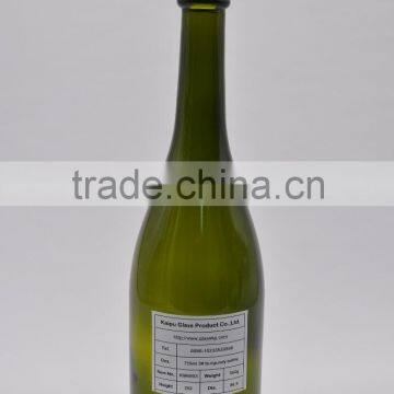 Special top finish/flange finish 750ml Wine Bottles