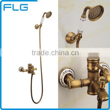 Bathroom Fittings Antique Top Spouted Shower Set