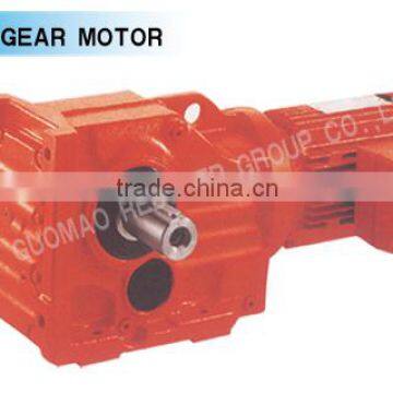 GUOMAO Hot Sale GK Series gear reduction electric motor With Motor For good quality and high-tech