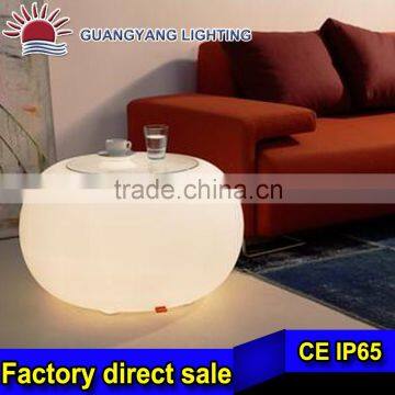 Glowing Waterproof IP65 LED Furniture/ LED Coffee Table/ LED Chairs and Tables for Party Events