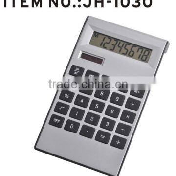 New design two way solar&battery power desktop electronic calculator