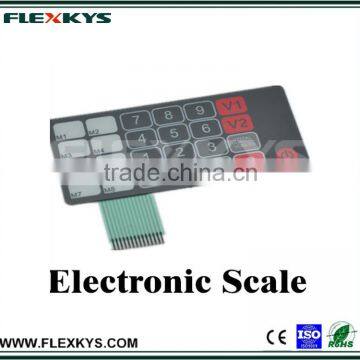 Electronic Scale Control Panel Membrane Switches With Flat Pins photo-2