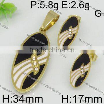 New Arrival Hot Stainless Steel Indian Gold Jewelry Set