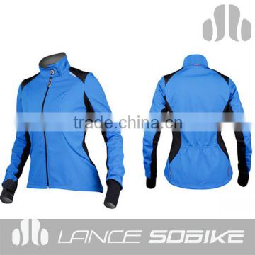 Lance Sobike 2013 Winter Sublimation Fashion Thermal Custom Blue Cycling Jersey