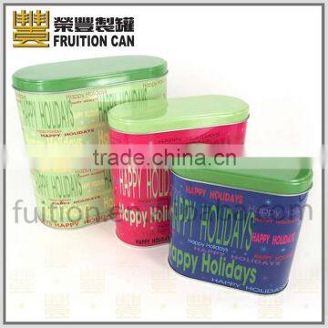 Clear cookie tin box plain tin boxes tin boxes for cookies Chocolate tea