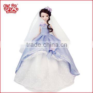 Hot Sell 11'' Fashion Bride Doll Toy Wedding Gift photo-2