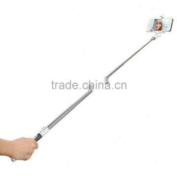 All-in-one Handheld Monopod With Built-in Shutter Control , Zoom Buttons And Stretchable Tripod For iPhone/Android Phones