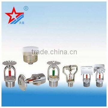 Water fire fighting sprinkler,All Color of Pendent Glass Bulb Fire Sprinkler Parts