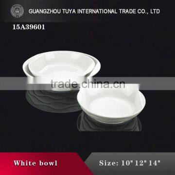 Hot sale new China white ceramic bowl/can customize the decals