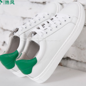 The woman sport shoes