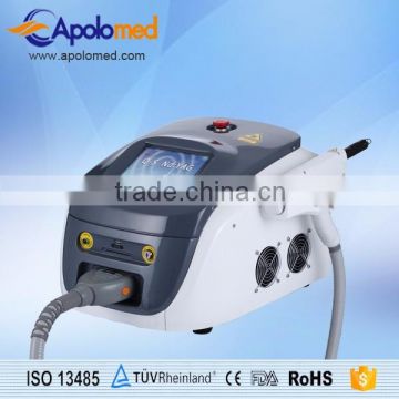 Beautician use nd yag laser tattoo removal