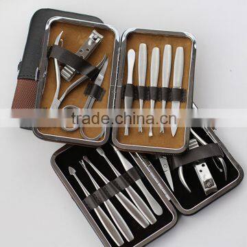 Bonvatt high quality professional manicure set kit tools