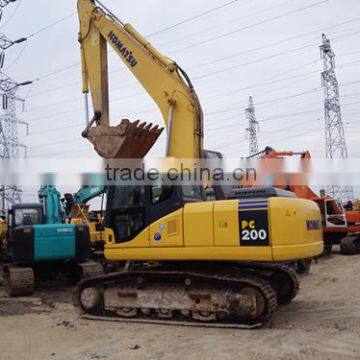 Original japan Used KOMATSU PC200-7 Crawler Excavator