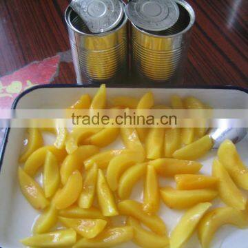 2015 new crop canned peach halves/slice/dice with competitive price