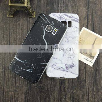 2016 Marble Case Custom for Samsung Galaxy S7 EDGE G9350 Marble GEL Case,CREATIVE TPU Case for SAMSUNG G9350 BLACK COVEER photo-5