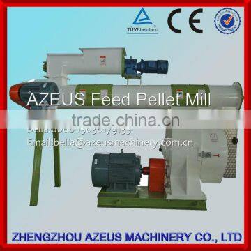 Single Layer Conditioner Poultry Feed Pellet Machine