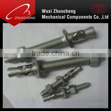 carbon steel HDG wedge anchor bolt grade 8.8