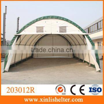 made in Qingdao galvanized steel tubes storage shelter 203012R