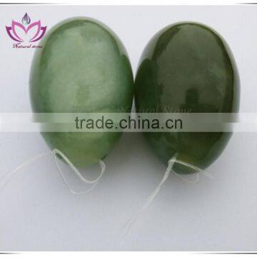 Woman Health Care Products Vaginal Jade Eggs With Drilled Hole