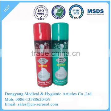 HIGH quality GOIF 200ml shaving foam spray