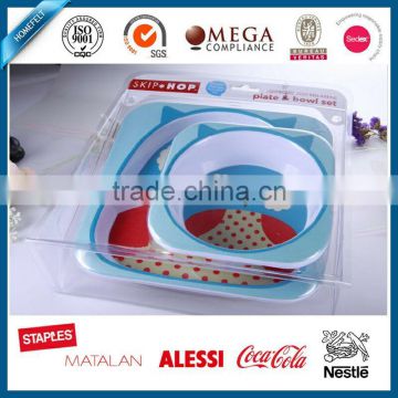 big size reusable melamine bowl for children