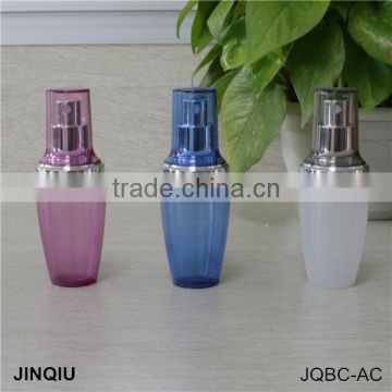 High end 30ml bottle for cosmetic perfume, perfume spray bottle in translucent color,facial sprayer refillable perfume bottle