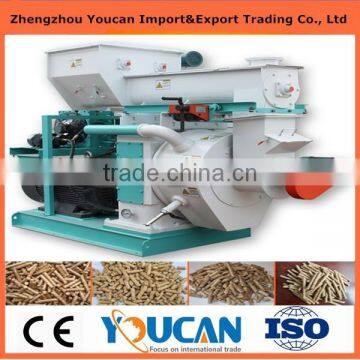 Ring die automatic wood sawdust particle making machine