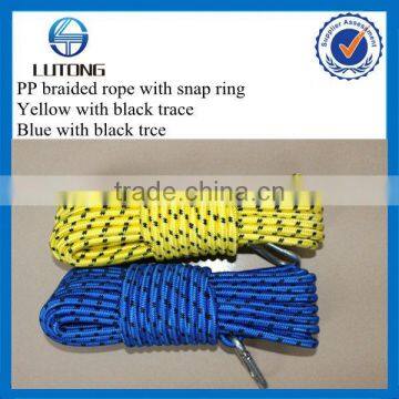 PP briaded rope with snap ring