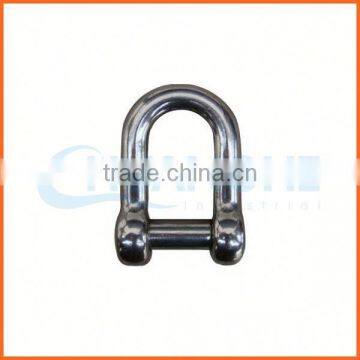 Factory price customized d shackle with square head pin