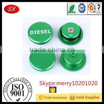 Customized Aluminum universal fuel cap diesel fuel tank cap