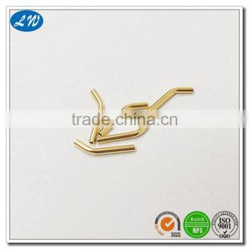 High quality precision hollow brass pin with electroplating