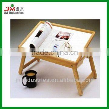 Pine Wood Breakfast Folding Table for Bed