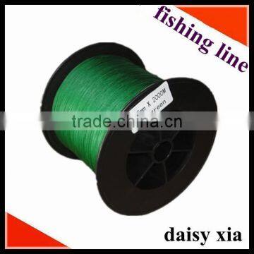 0.24mm 8 strands dark green PE Braided fishing line