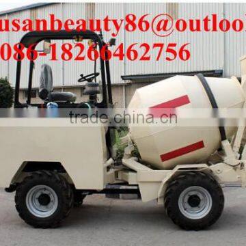 2015 hot sale self loading mobile concrete mixer for sale