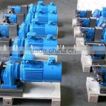 Industrial Sanitary Rotary Lobe Electric Liquid Oil Transfer Pump