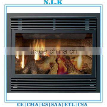 Eco-friendly Good quality insert gas fireplace CE certificate indoor used fireplaces cheap gas fireplaces