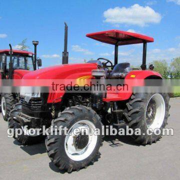 80 hp farming tractors with 4x4 wheel