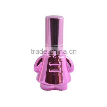 Special Shaped UV Gel Colored Empty Mini Aluminum Atomizer Refill Glass Perfume Spray Bottle photo-4