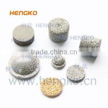 Microns Sintered Porous Stainless Steel filter plug