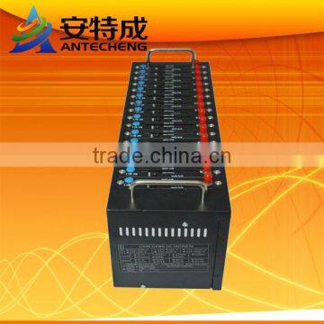 16 card slots gsm modem pool bulk SMS with sms software gsm modem support smscaster